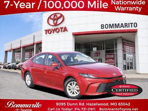 Certified 2025 Toyota Camry LE FWD image 1
