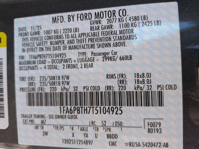 New 2026 Ford Mustang Premium RWD image 17