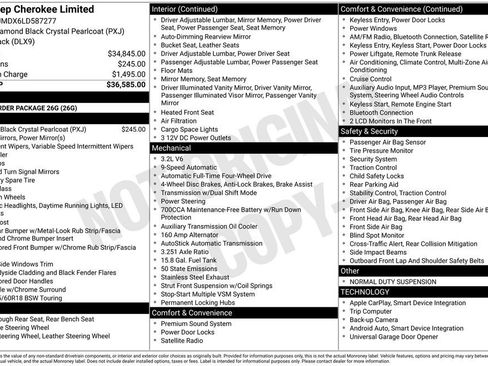 Used 2020 Jeep Cherokee Limited image 8