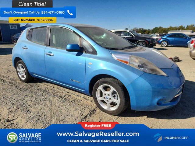 Used 2012 Nissan Leaf SL FWD image 5