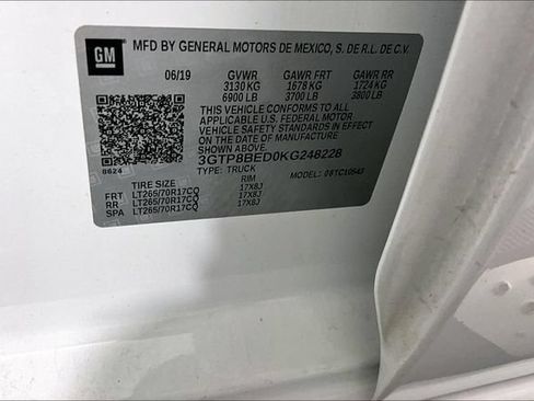 Used 2019 GMC Sierra 1500 SLE w/ SLE Value Package RWD image 4