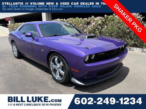 Used 2019 Dodge Challenger R/T Scat Pack w/ Shaker Package RWD image 1