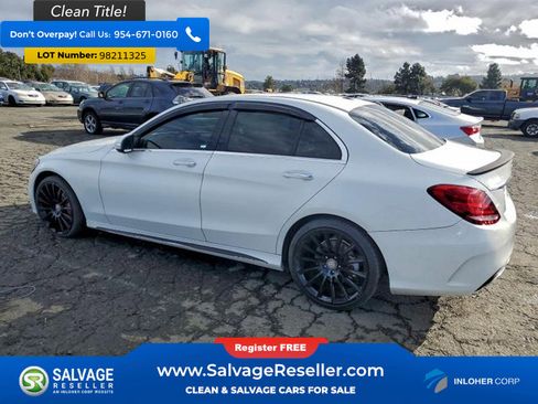 Used 2015 Mercedes-Benz C 400 Sedan 4 Door image 3