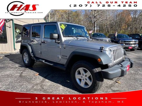 Used 2018 Jeep Wrangler Unlimited Sport S image 9