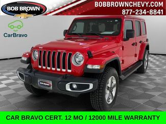 Used 2020 Jeep Wrangler Unlimited Sahara w/ Uconnect 4C Nav & Sound Group AWD/4WD video 1