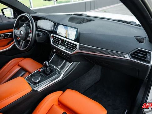 Used 2021 BMW M3 MANUAL w/ M Carbon Exterior Package image 10