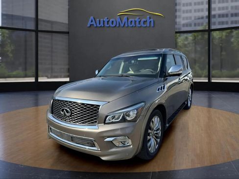 Used 2017 INFINITI QX80 Base w/ Deluxe Technology Package image 3