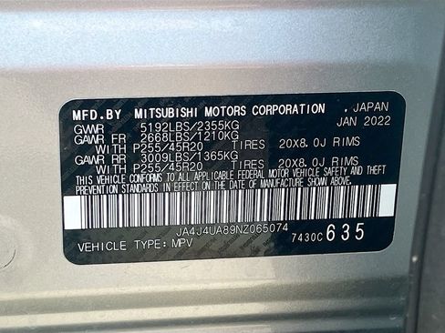Used 2022 Mitsubishi Outlander SEL Black Edition AWD/4WD image 33