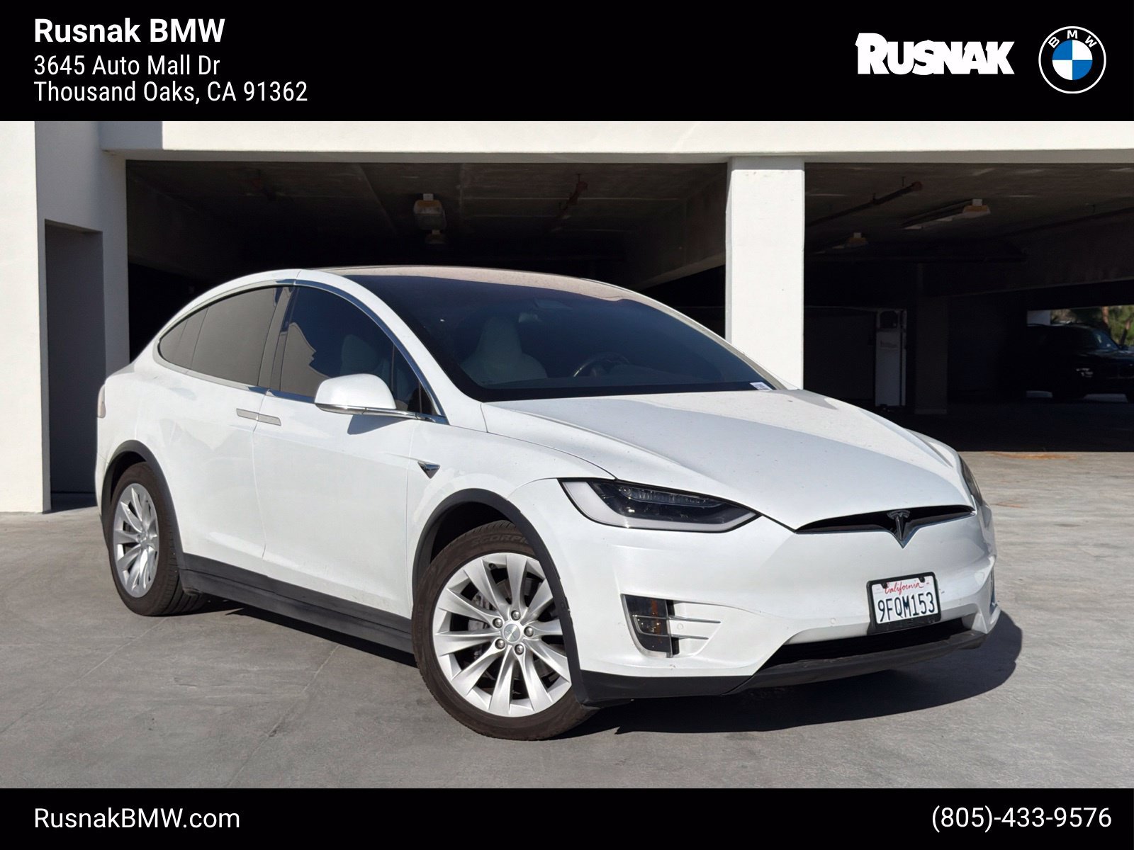 Used 2018 Tesla Model X 75D AWD/4WD image 1