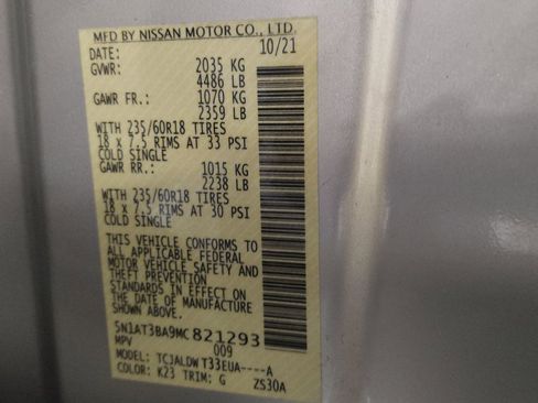 Used 2021 Nissan Rogue SV FWD image 33