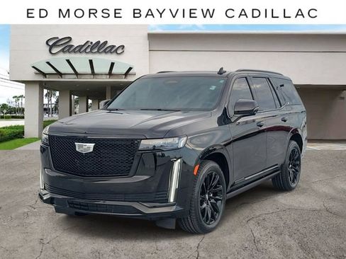 Used 2023 Cadillac Escalade Sport Platinum w/ LPO, ONYX Package RWD image 1