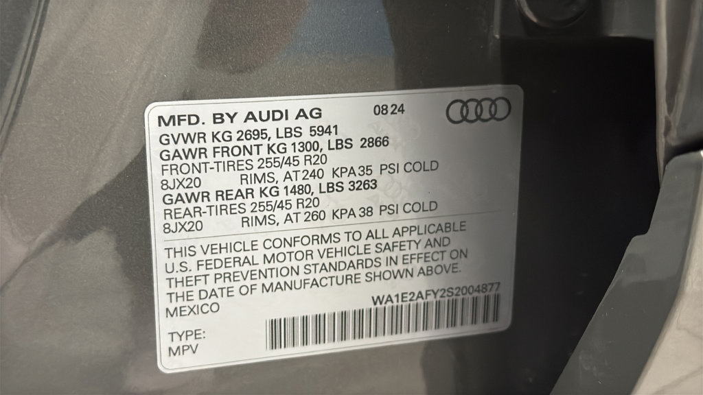 Used 2025 Audi Q5 e Premium Plus w/ Premium Plus Package AWD/4WD image 27