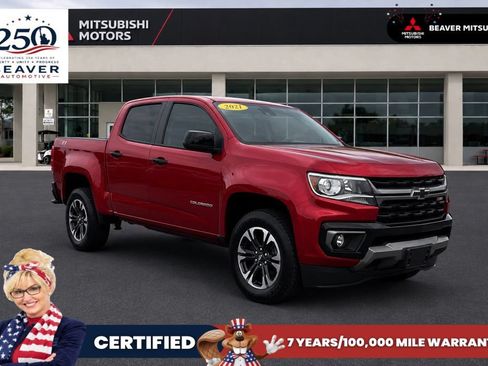 Used 2021 Chevrolet Colorado Z71 w/ Safety Package RWD image 1