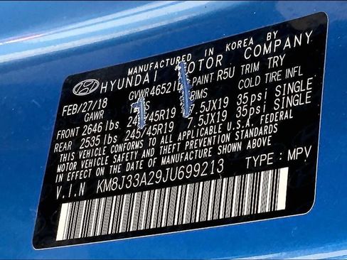 Used 2018 Hyundai Tucson Limited image 34