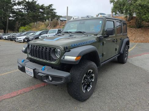 Used 2024 Jeep Wrangler Unlimited Rubicon 4xe w/ Convenience Group AWD/4WD image 1