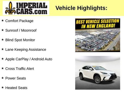 Used 2019 Lexus NX 300 FWD w/ Comfort Package image 8