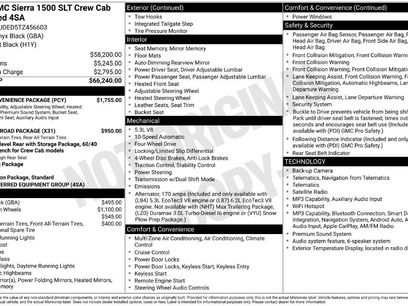 New 2026 GMC Sierra 1500 SLT w/ SLT Convenience Package
