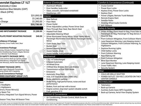 Used 2024 Chevrolet Equinox LT AWD/4WD image 5