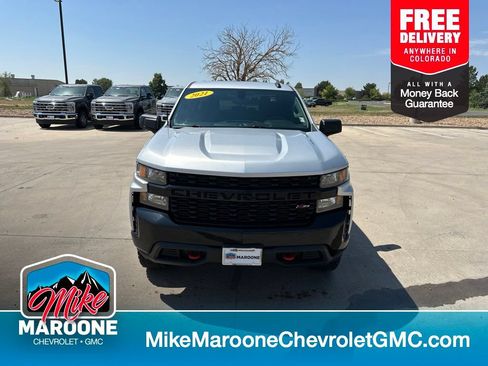 Certified 2021 Chevrolet Silverado 1500 Custom Trail Boss AWD/4WD image 1