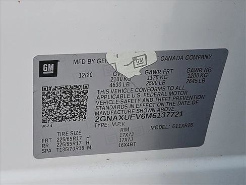 Used 2021 Chevrolet Equinox LT image 22