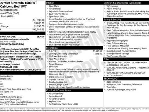 New 2026 Chevrolet Silverado 1500 W/T w/ WT Value Package image 4