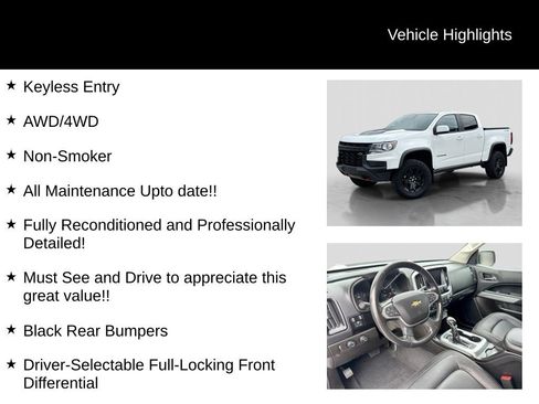 Used 2022 Chevrolet Colorado ZR2 w/ ZR2 Dusk Special Edition AWD/4WD image 21