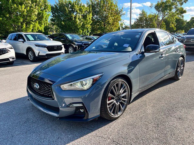 Used 2023 INFINITI Q50 Red Sport 400 RWD image 3