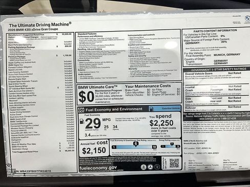 New 2026 BMW 430i xDrive w/ Premium Package AWD/4WD image 18