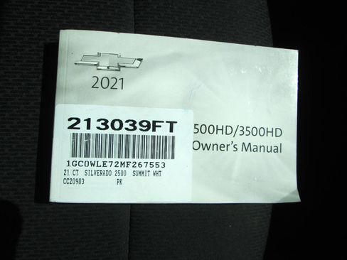 Used 2021 Chevrolet Silverado 2500 W/T w/ WT Fleet Convenience Package image 12