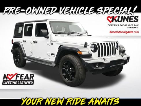 Certified 2019 Jeep Wrangler Unlimited Sport AWD/4WD image 1