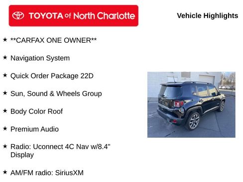 Used 2022 Jeep Renegade Limited w/ Sun, Sound & Wheels Group image 5