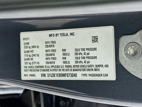 Used 2021 Tesla Model 3 Long Range image 12