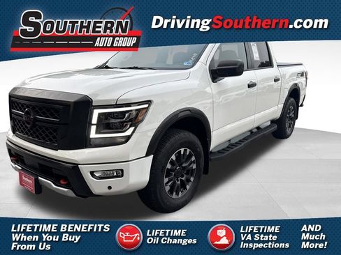 Used 2024 Nissan Titan PRO-4X w/ Pro-4x Utility Package AWD/4WD image 1