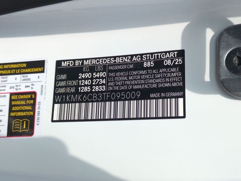Used 2026 Mercedes-Benz CLE 53 AMG 4MATIC Cabriolet image 38