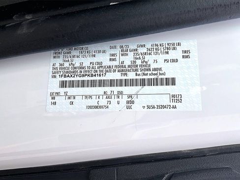 Certified 2023 Ford Transit 350 XLT image 34