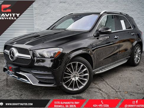 Used 2022 Mercedes-Benz GLE 450 GLE 450 w/ Revised AMG Line Exterior image 1