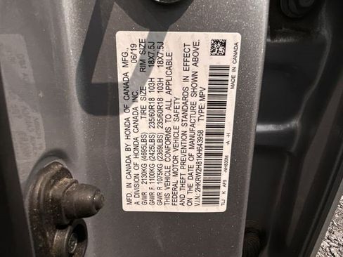 Used 2019 Honda CR-V EX-L image 33