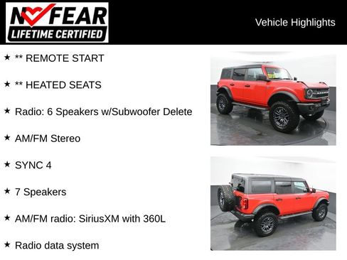 Used 2023 Ford Bronco Black Diamond image 2