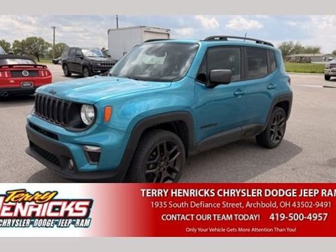 Used 2021 Jeep Renegade Latitude AWD/4WD image 1