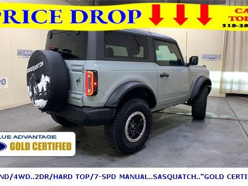 Certified 2022 Ford Bronco Big Bend w/ Sasquatch Package image 4