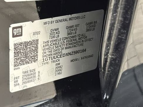 Used 2022 GMC Sierra 1500 Elevation w/ Elevation Premium Package image 27