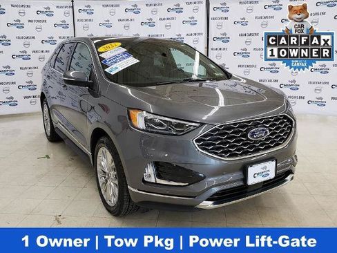 Certified 2022 Ford Edge Titanium w/ Equipment Group 301A AWD/4WD image 1