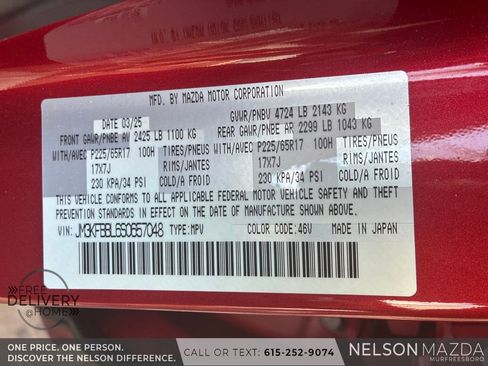 Certified 2025 MAZDA CX-5 AWD 2.5 S w/ Select Package image 28