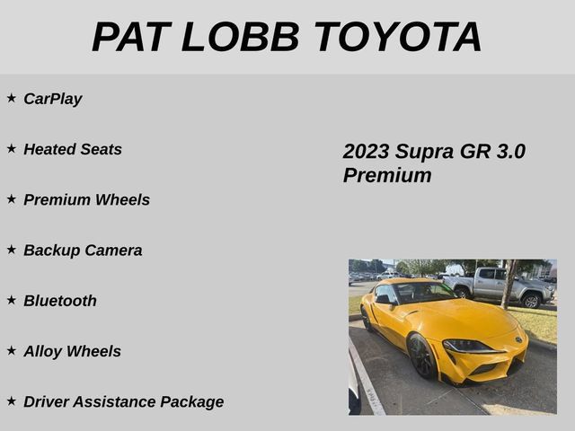 Used 2023 Toyota Supra Premium w/ Driver Assist Package RWD image 11