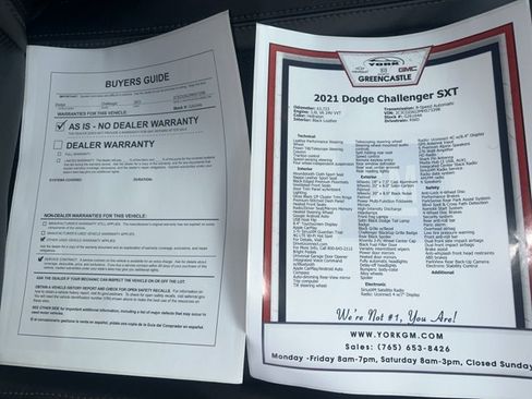 Used 2021 Dodge Challenger SXT w/ Plus Package image 6