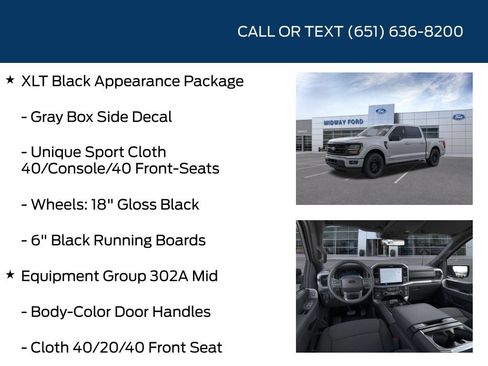New 2026 Ford F150 XLT w/ Equipment Group 302A MID AWD/4WD image 10