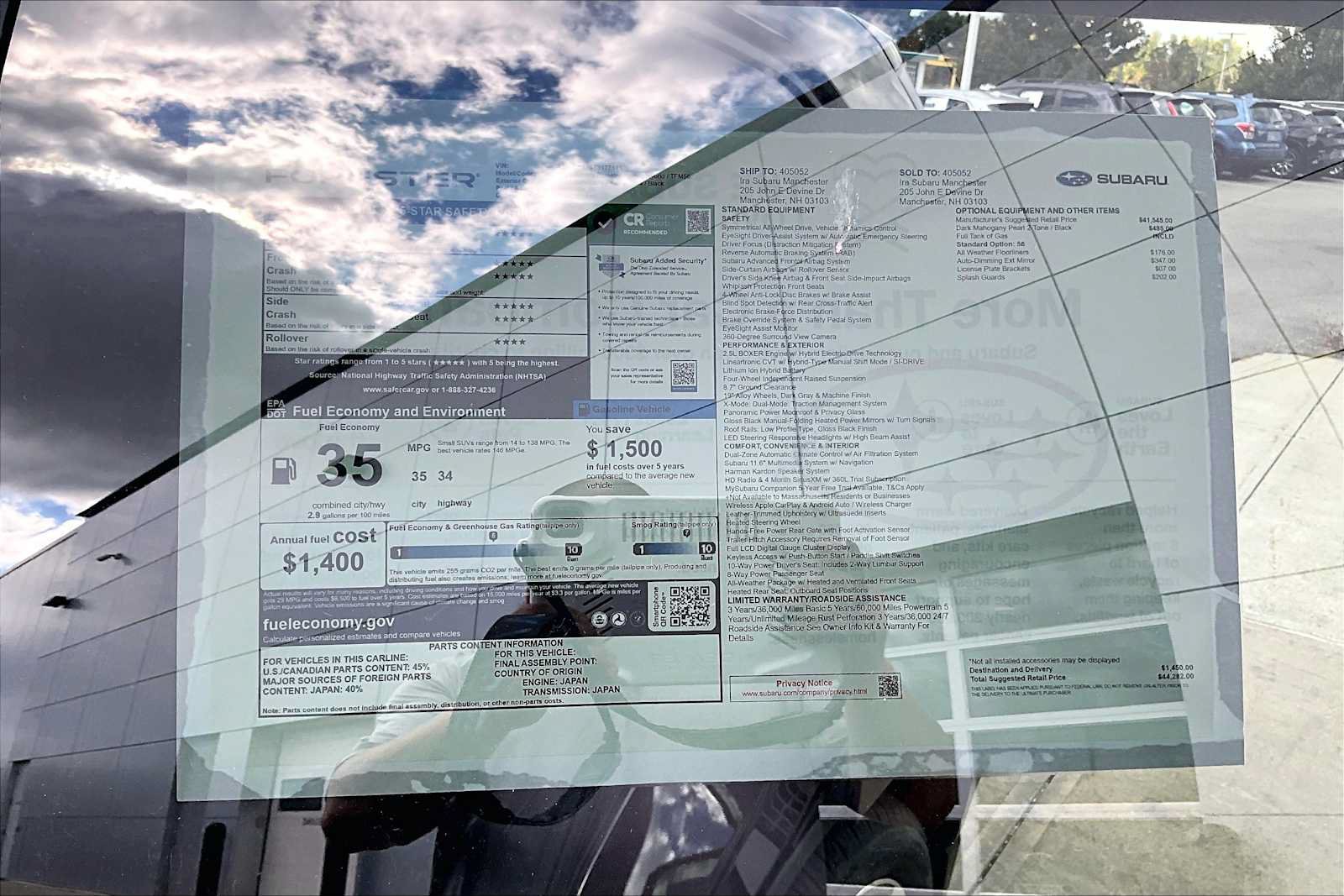 New 2026 Subaru Forester Touring AWD/4WD image 19