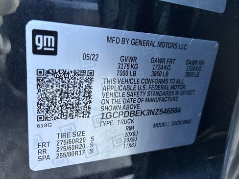 Used 2022 Chevrolet Silverado 1500 Custom image 30