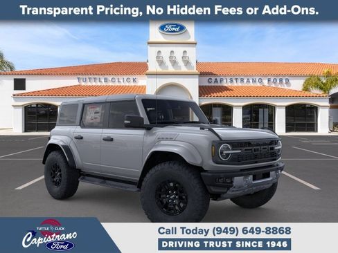 New 2026 Ford Bronco Raptor w/ Interior Carbon Fiber Pack AWD/4WD image 7