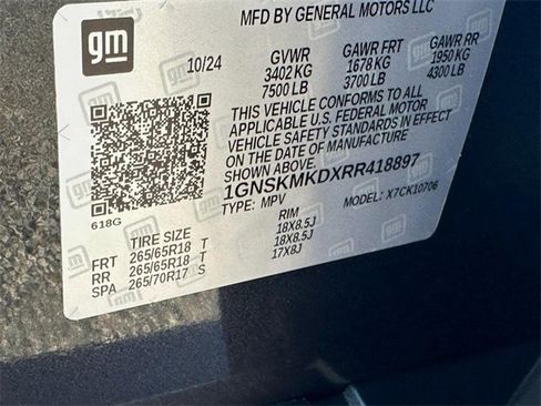 Used 2024 Chevrolet Tahoe LS w/ Driver Alert Package image 22